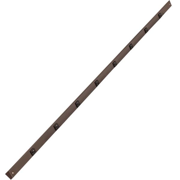 72" 15 amp 120 volt Bronze Under Cabinet Power Strip